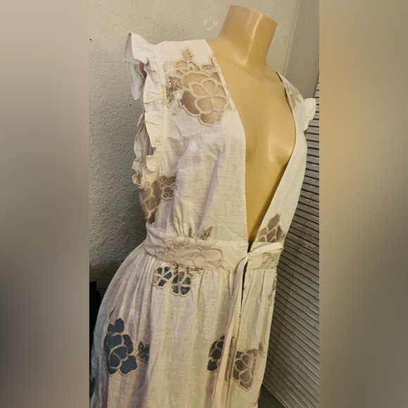 Cabi Laguna slip dress Topper only sold as is no dress under - Picture 6 of 7